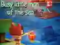 Игра Заетият малък човек на брега онлайн
