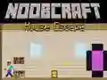 Игра Noobcraft: Избягване от Къщата онлайн Игра Noobcraft: Избягване от Къщата онлайн