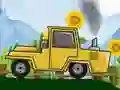 Игра Шофиране на Трактор по Хълмове 2D онлайн