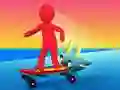 Игра Лудо Скейт Състезание онлайн Игра Лудо Скейт Състезание онлайн