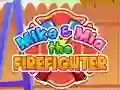 Игра Майк и Мия Пожарникар онлайн Игра Майк и Мия Пожарникар онлайн