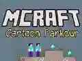Игра Mcraft Карикатурен Паркур онлайн Игра Mcraft Карикатурен Паркур онлайн