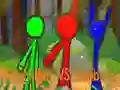Игра StickMan Братя срещу Зомбита онлайн