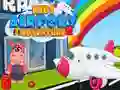 Игра Детско приключение на летището онлайн
