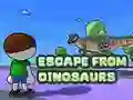 Игра Бягство от динозаври онлайн
