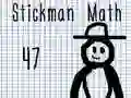 Игра Стикмен Математика онлайн