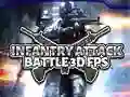 Игра Нападение на Пехотата Битка 3D FPS онлайн
