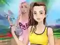 Игра Фитнес Момичета Обличане онлайн Игра Фитнес Момичета Обличане онлайн