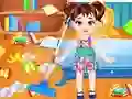 Игра Почистване на къщата с бебе Тейлър 2 онлайн Игра Почистване на къщата с бебе Тейлър 2 онлайн
