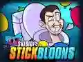 Игра Skibidi Stick Bloons онлайн