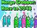 Игра Сливане Grabber: Състезание до 2048 онлайн Игра Сливане Grabber: Състезание до 2048 онлайн