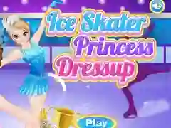 Игра Обличане на принцеса на лед онлайн