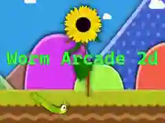 Игра Червей Аркада 2D онлайн Игра Червей Аркада 2D онлайн