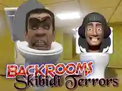 Игра Ужасите на Backrooms Skibidi онлайн