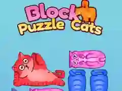 Игра Блок пъзел Котки онлайн Игра Блок пъзел Котки онлайн
