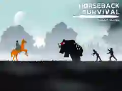 Игра Оцеляване на кон: Бягство от зомбита онлайн