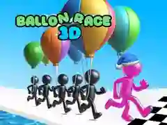 Игра Състезание с балони 3D онлайн Игра Състезание с балони 3D онлайн