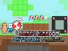 Игра Царство на бонбоните Skyblock паркур онлайн Игра Царство на бонбоните Skyblock паркур онлайн