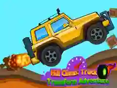 Игра Hill Climb: Приключение с Трансформация на Товарен Автомобил онлайн