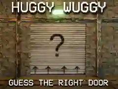 Игра Huggy Wuggy Познай правилната врата онлайн