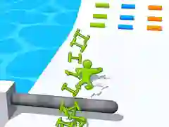Игра Майстор на Стълбата Цветна Надпревара онлайн Игра Майстор на Стълбата Цветна Надпревара онлайн