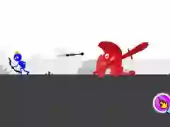 Игра Червено и Синьо - Загадки на Шпион Stickman онлайн