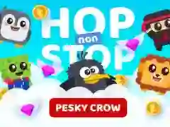 Игра Скочи безспирно Досадна Врана онлайн Игра Скочи безспирно Досадна Врана онлайн