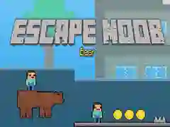 Игра Избягай от Нуба Мечка онлайн Игра Избягай от Нуба Мечка онлайн