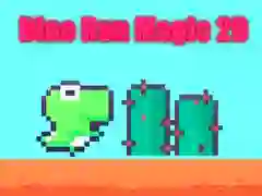 Игра Дино Бягане Магия 2D онлайн
