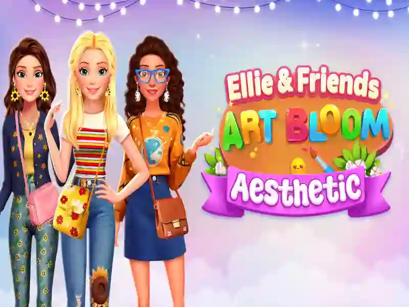 Игра Ели и приятели Естетика Арт цъфтеж онлайн