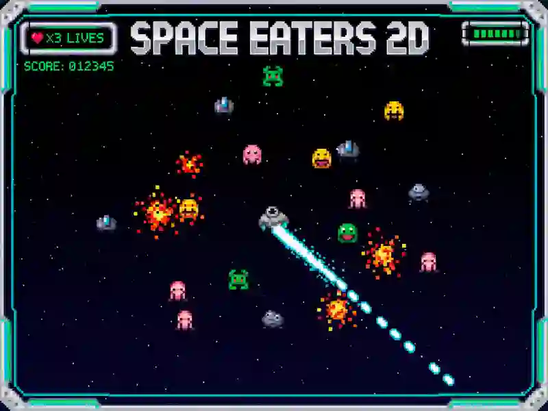 Игра Space Eaters 2D онлайн