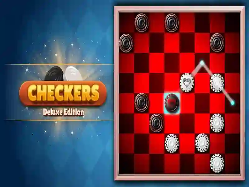 Игра Deluxe Checkers онлайн