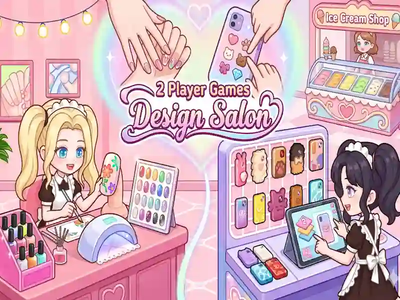 Игра 2 Player Games Design Salon онлайн