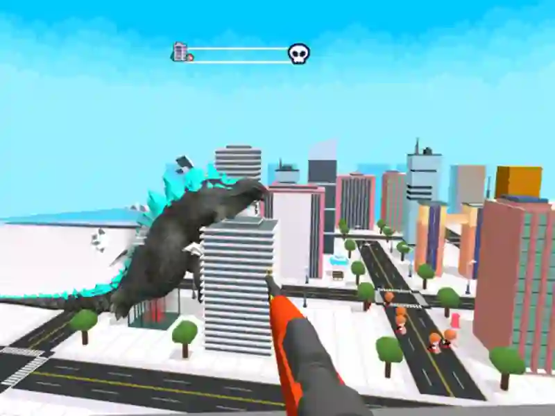 Игра Потърсете гигантско чудовище онлайн