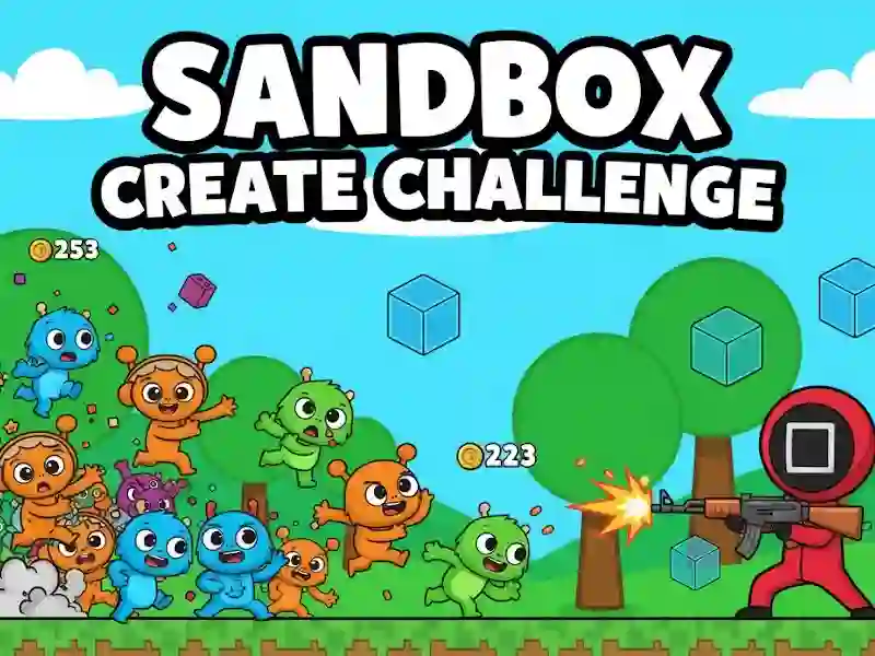 Игра Sandbox Създайте предизвикателство онлайн
