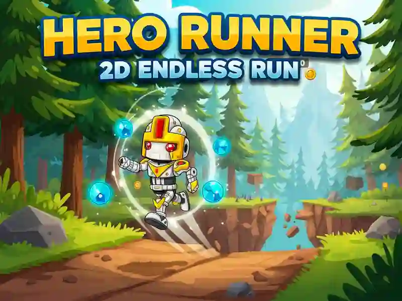 Игра Running Hero 2D Endless Run онлайн