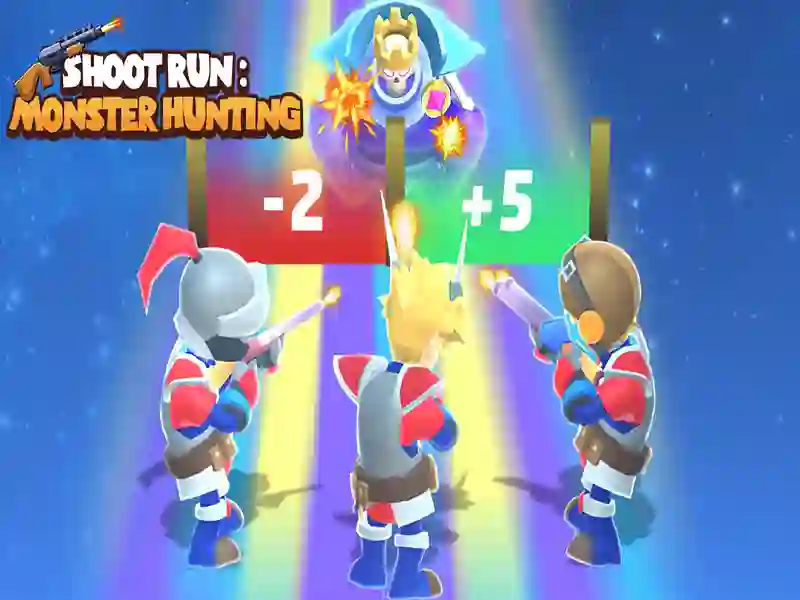 Игра Стрелба в движение: Лов за чудовища онлайн