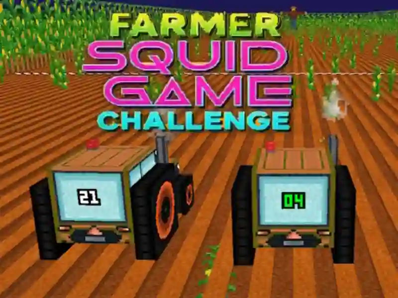 Игра Squid Game Farm Challenge онлайн Игра Squid Game Farm Challenge онлайн