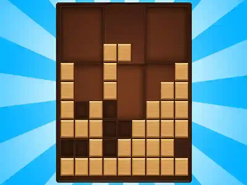 Игра Сгънете блоковете Свържете дървените блокове! онлайн