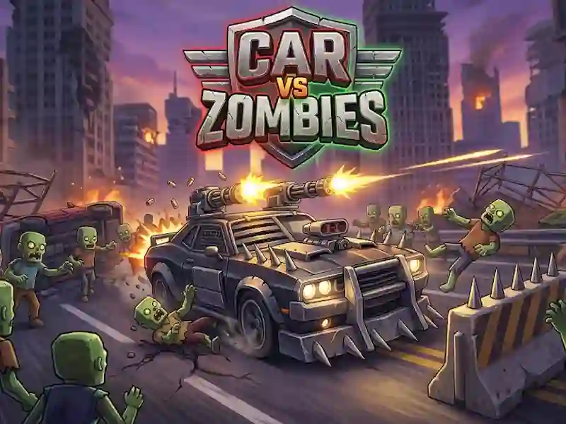 Игра Car VS Zombies онлайн