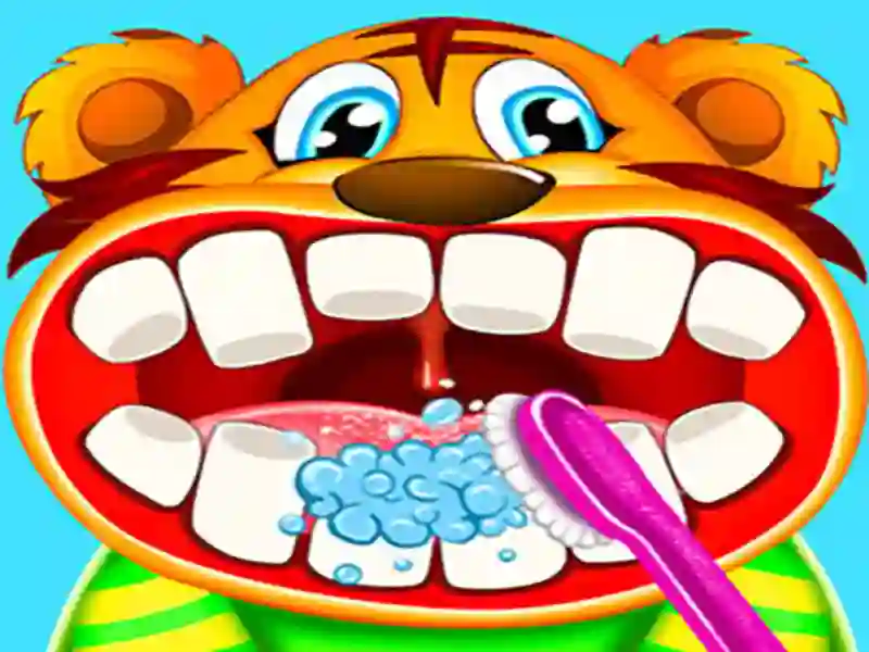 Игра Little Panda: Cub на Panda of A Dentist онлайн