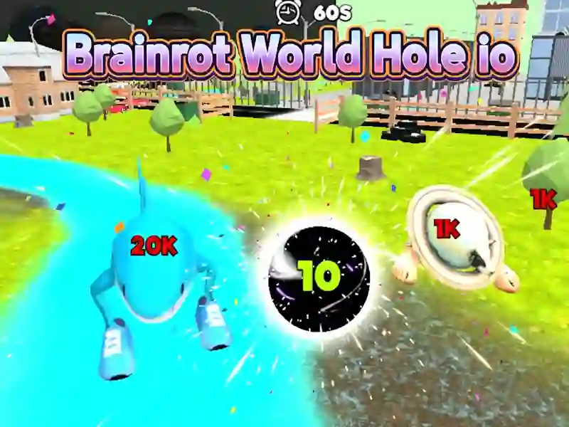 Игра Светът на Brainrot Hole онлайн