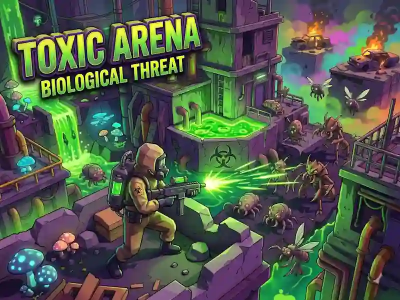 Игра Toxic Arena Biological Threat онлайн