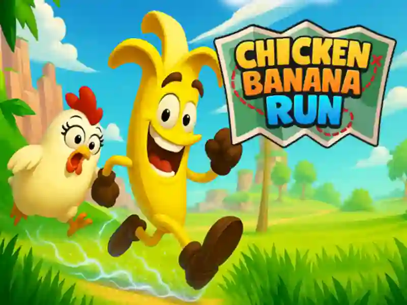 Игра Пилешки банан бяга онлайн
