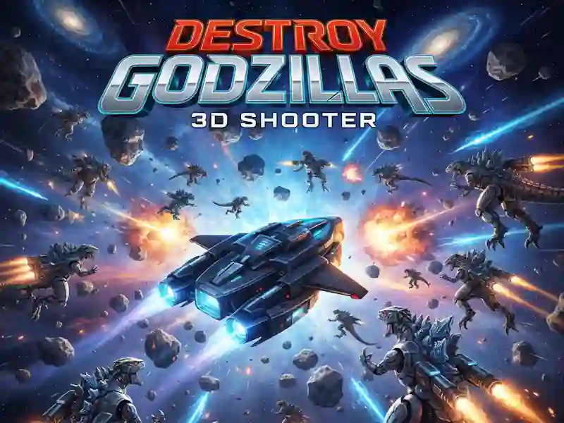 Игра Godzilla Destroyers: 3D стрелба онлайн