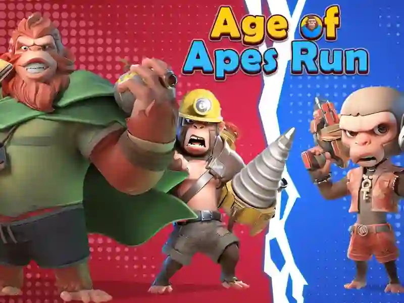 Игра Ерата на маймуните тича онлайн