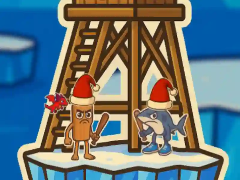 Игра Снежна арена Tung Tung Sahur онлайн