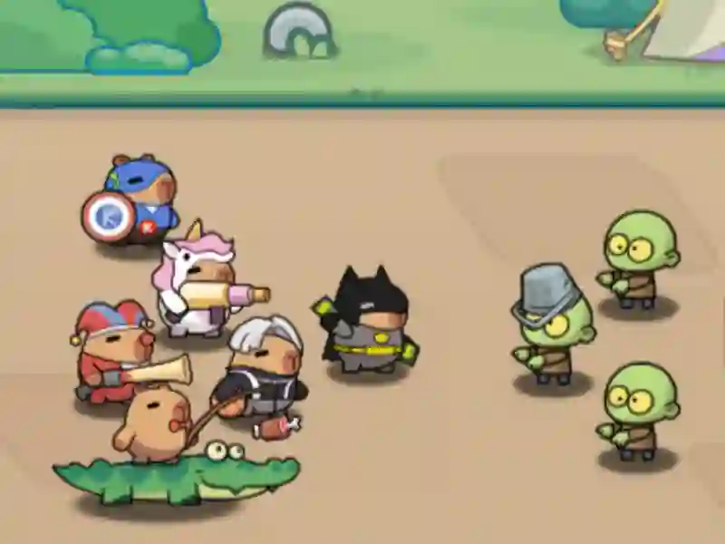 Игра Капибара, напред! онлайн