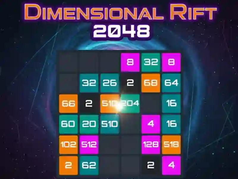 Игра Dimensional Rift 2048 онлайн