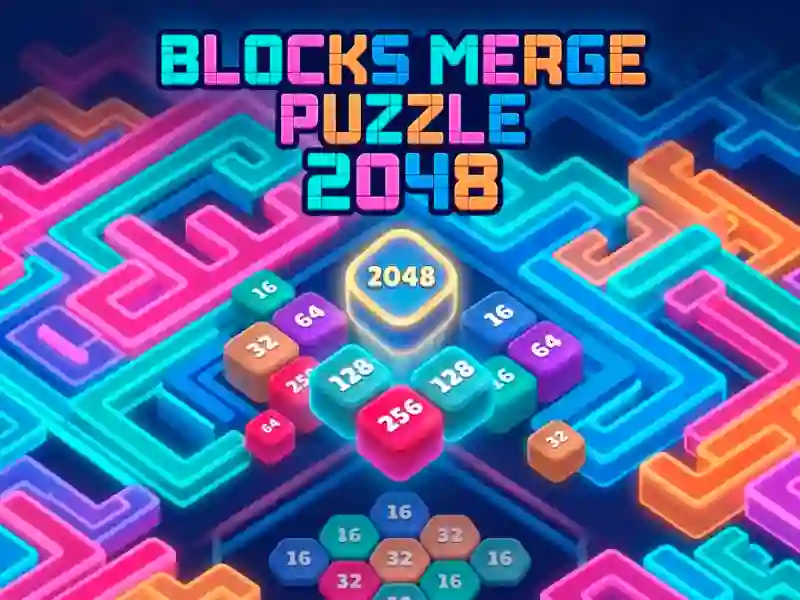 Игра Blocks Merge Puzzle 2048 онлайн